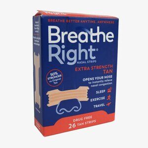 Breathe Right Nasal Strips, 26pk